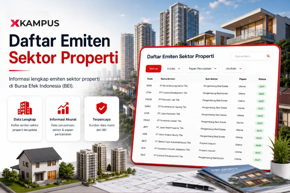 Daftar Emiten Sektor Properti