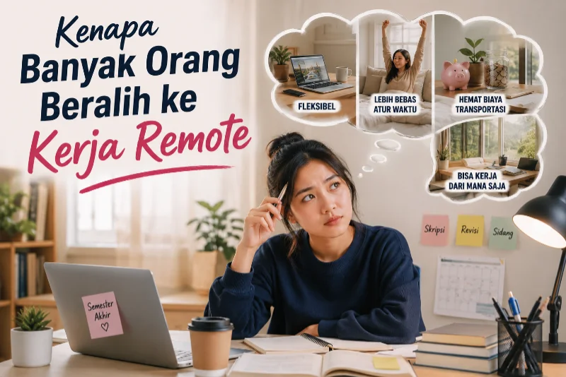 Kenapa Banyak Orang Beralih ke Kerja Remote