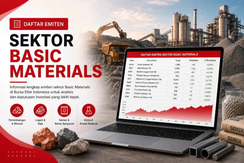 Emiten Sektor Basic Materials