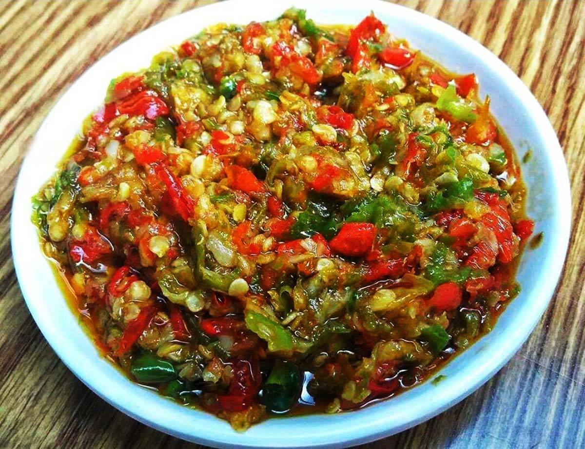 resep sambal bajak