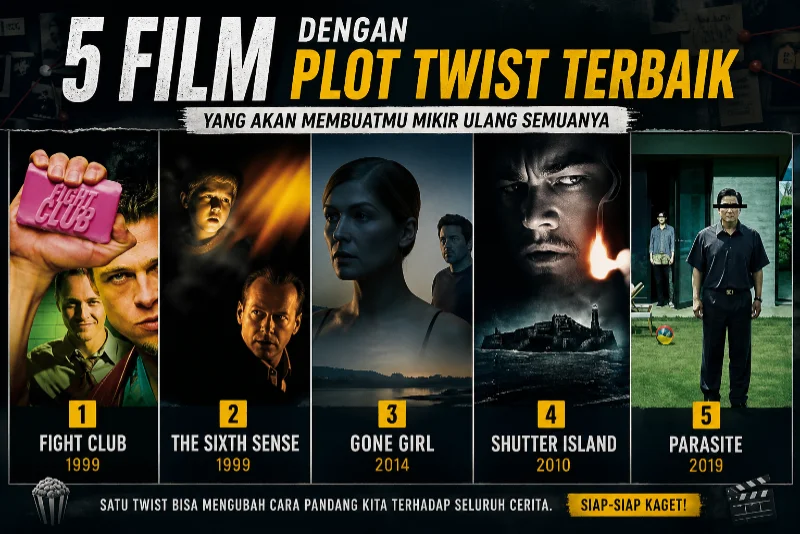 Film Plot Twist Terbaik yang Bikin Pikiran Kebalik