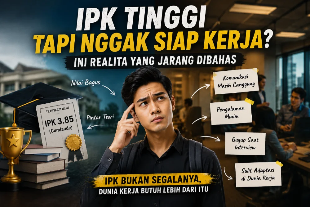 IPK Tinggi Tapi Nggak Siap Kerja Itu Bisa Terjadi